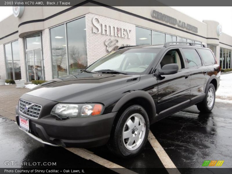 Black / Taupe 2003 Volvo XC70 AWD