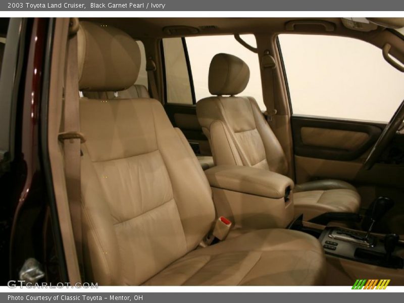 Black Garnet Pearl / Ivory 2003 Toyota Land Cruiser