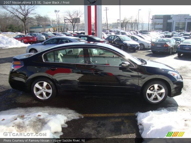 Super Black / Frost 2007 Nissan Altima 3.5 SE