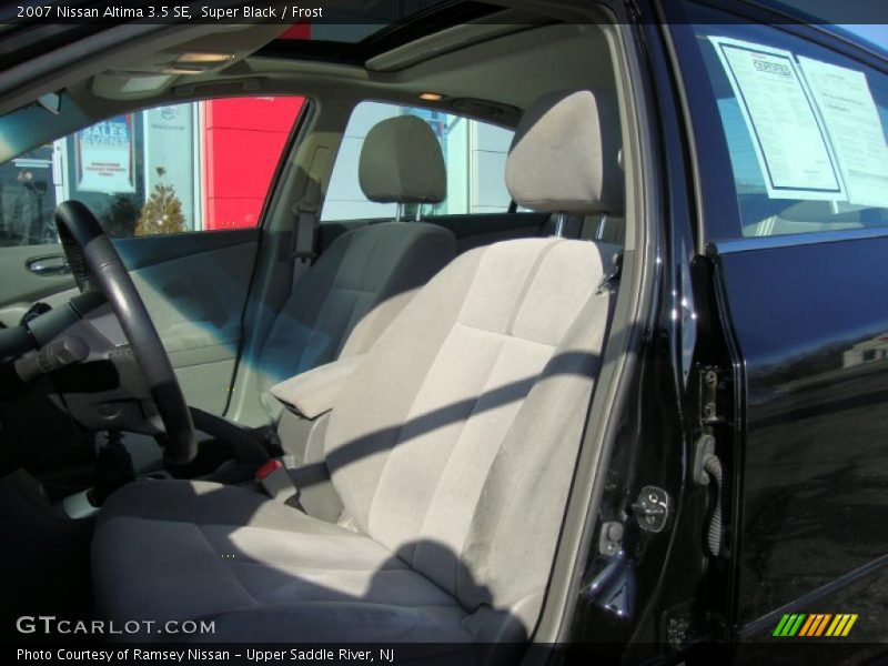 Super Black / Frost 2007 Nissan Altima 3.5 SE