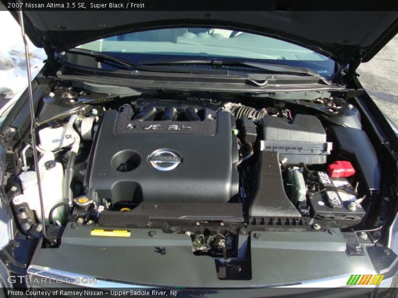 Super Black / Frost 2007 Nissan Altima 3.5 SE