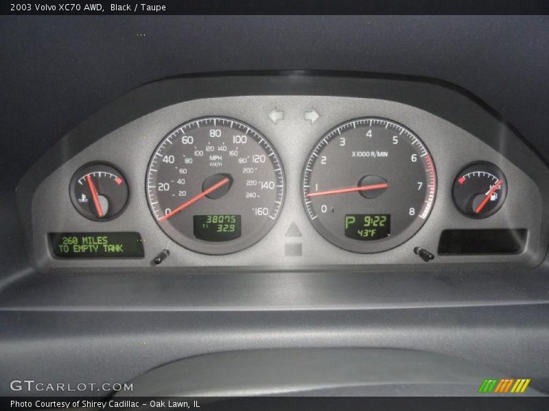  2003 XC70 AWD AWD Gauges
