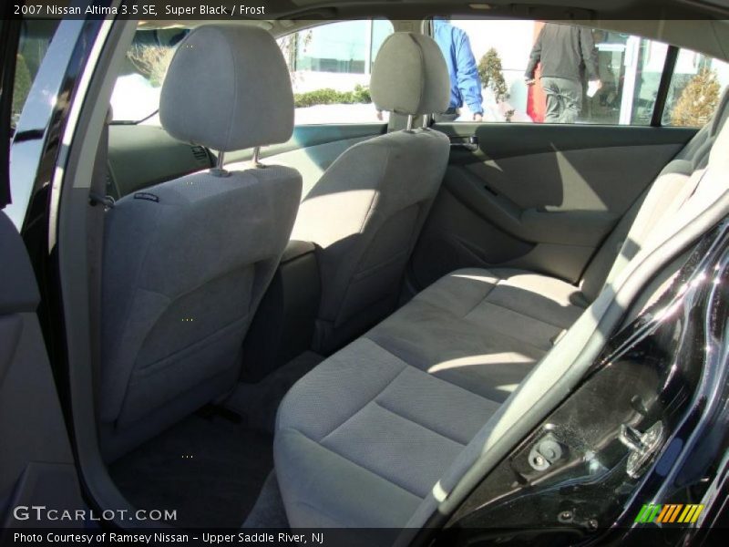 Super Black / Frost 2007 Nissan Altima 3.5 SE