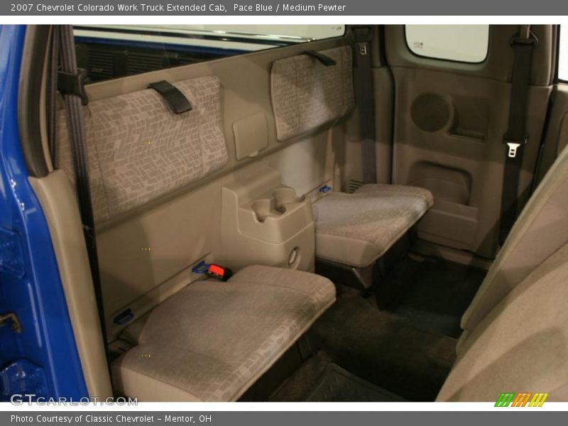 Pace Blue / Medium Pewter 2007 Chevrolet Colorado Work Truck Extended Cab