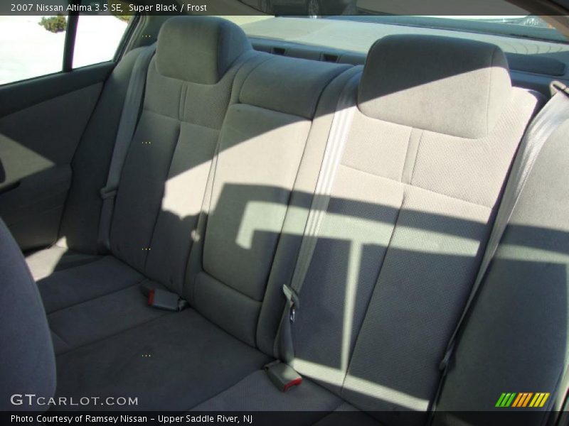 Super Black / Frost 2007 Nissan Altima 3.5 SE
