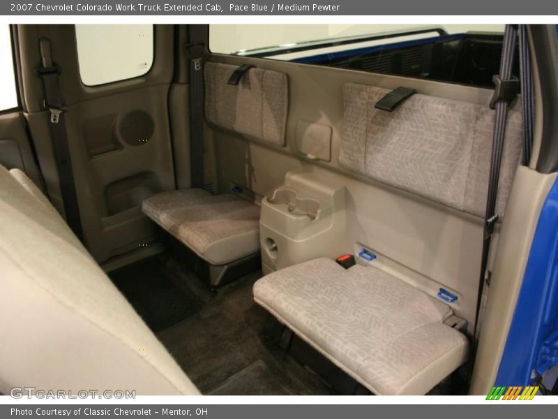 Pace Blue / Medium Pewter 2007 Chevrolet Colorado Work Truck Extended Cab