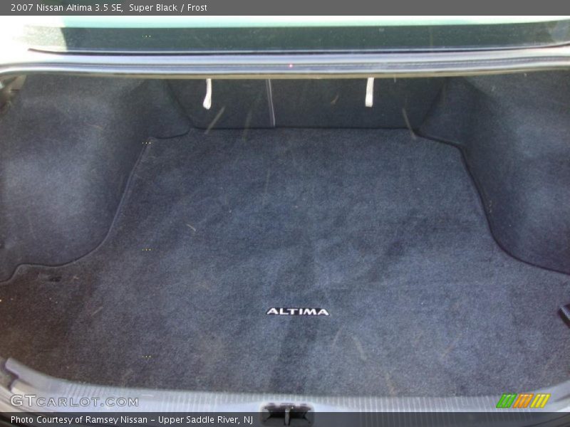 Super Black / Frost 2007 Nissan Altima 3.5 SE
