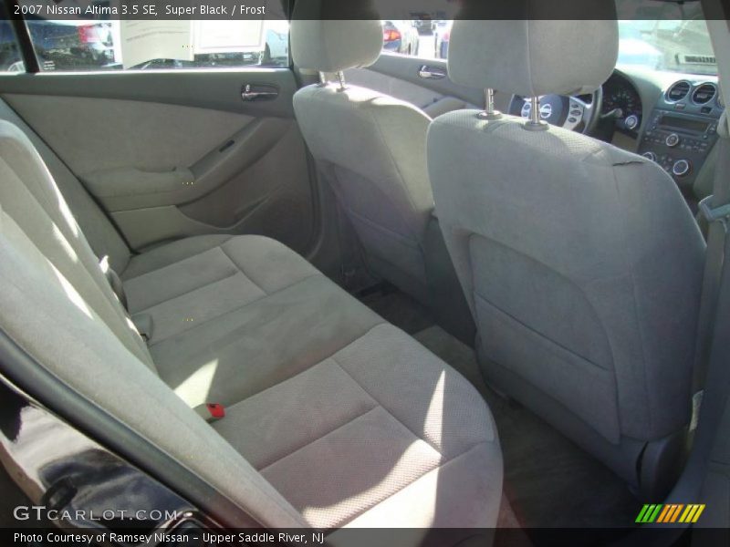 Super Black / Frost 2007 Nissan Altima 3.5 SE