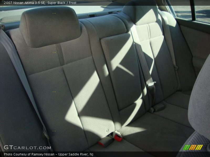 Super Black / Frost 2007 Nissan Altima 3.5 SE