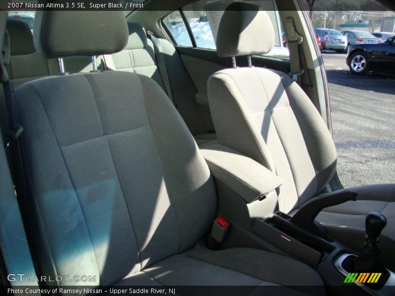 Super Black / Frost 2007 Nissan Altima 3.5 SE