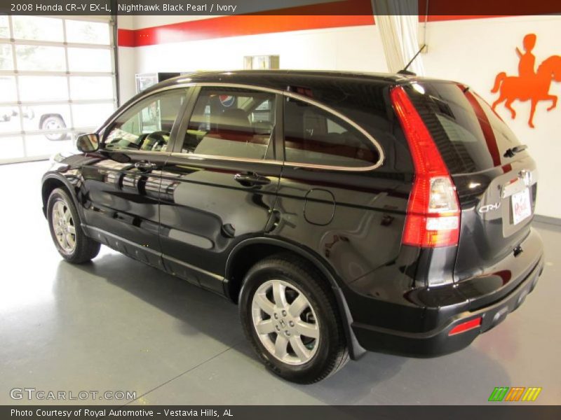 Nighthawk Black Pearl / Ivory 2008 Honda CR-V EX-L