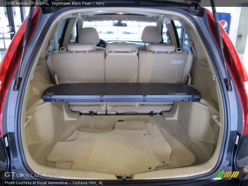 Nighthawk Black Pearl / Ivory 2008 Honda CR-V EX-L