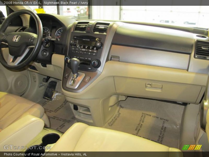 Nighthawk Black Pearl / Ivory 2008 Honda CR-V EX-L