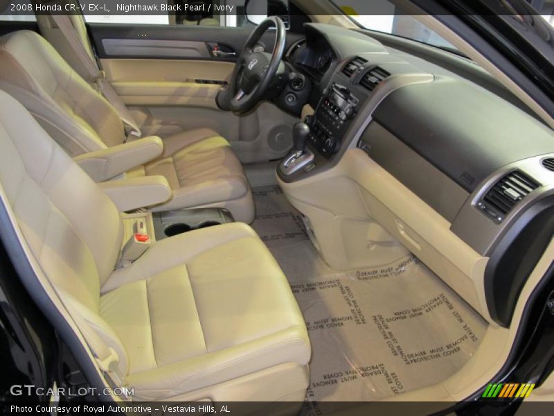 Nighthawk Black Pearl / Ivory 2008 Honda CR-V EX-L