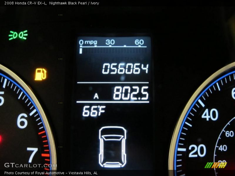 Nighthawk Black Pearl / Ivory 2008 Honda CR-V EX-L
