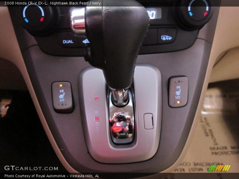 Nighthawk Black Pearl / Ivory 2008 Honda CR-V EX-L