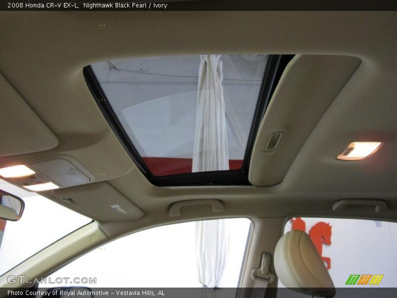Nighthawk Black Pearl / Ivory 2008 Honda CR-V EX-L
