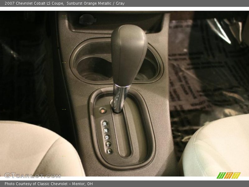 Sunburst Orange Metallic / Gray 2007 Chevrolet Cobalt LS Coupe