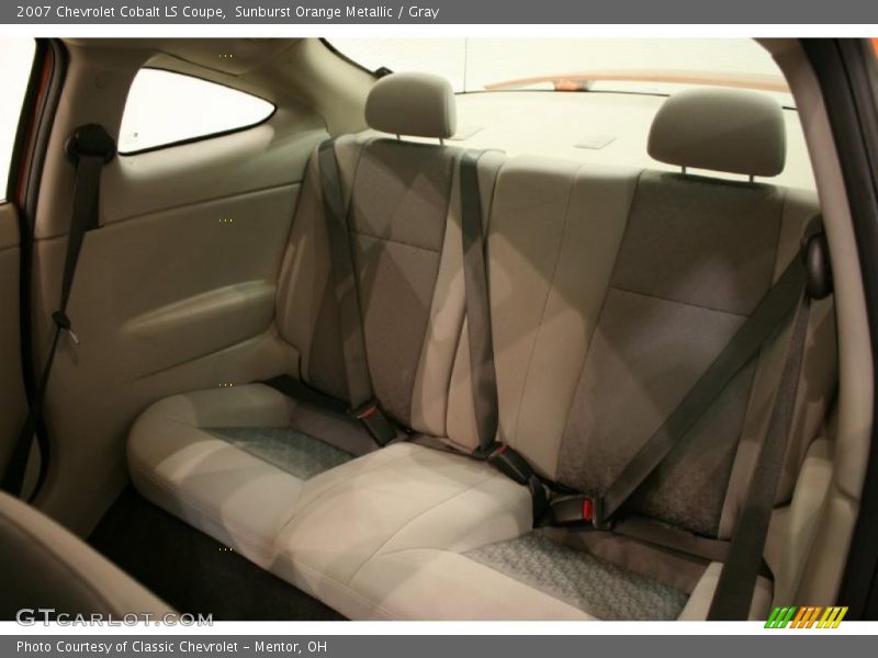 Sunburst Orange Metallic / Gray 2007 Chevrolet Cobalt LS Coupe