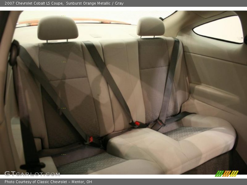 Sunburst Orange Metallic / Gray 2007 Chevrolet Cobalt LS Coupe