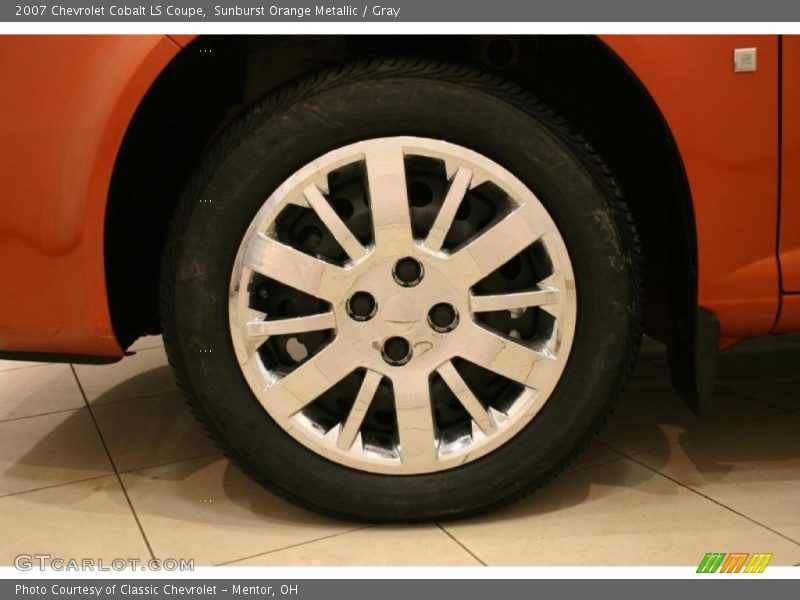 Sunburst Orange Metallic / Gray 2007 Chevrolet Cobalt LS Coupe