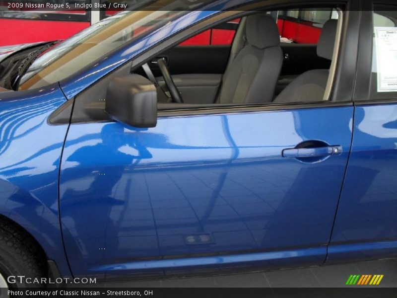 Indigo Blue / Gray 2009 Nissan Rogue S