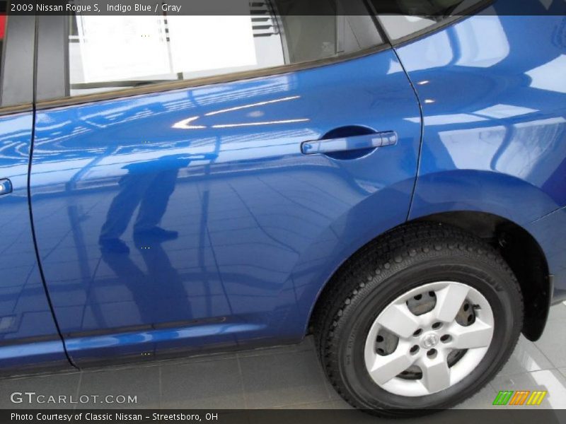 Indigo Blue / Gray 2009 Nissan Rogue S