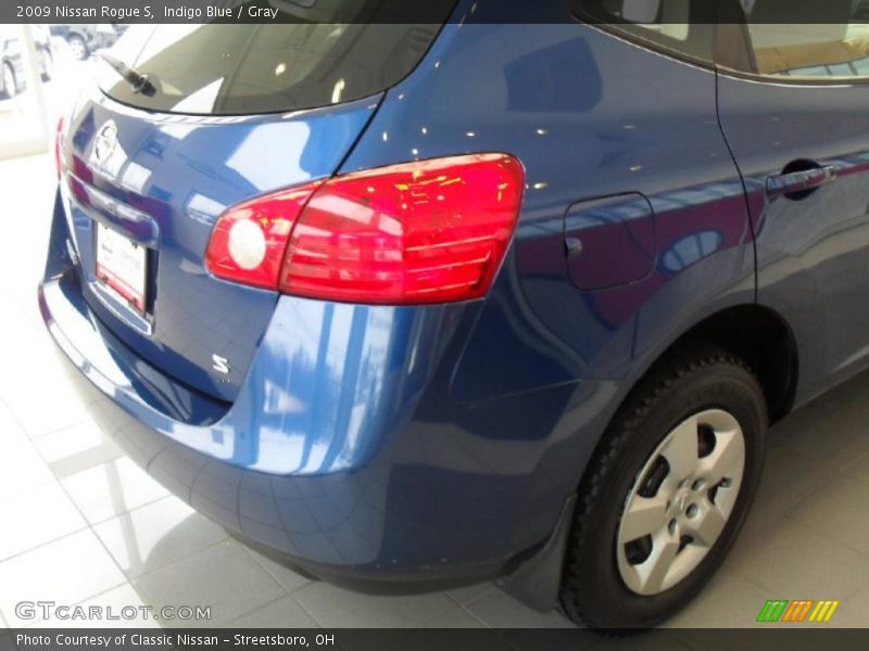 Indigo Blue / Gray 2009 Nissan Rogue S