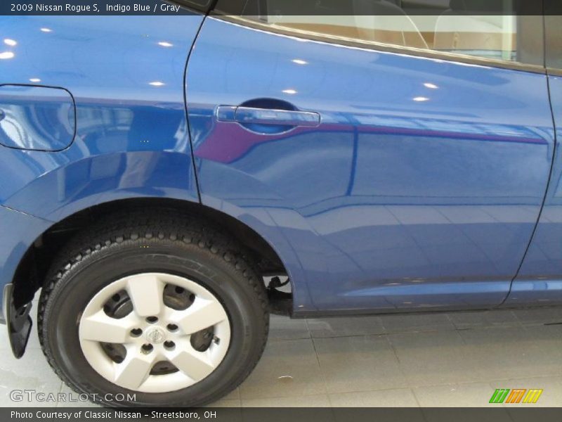 Indigo Blue / Gray 2009 Nissan Rogue S