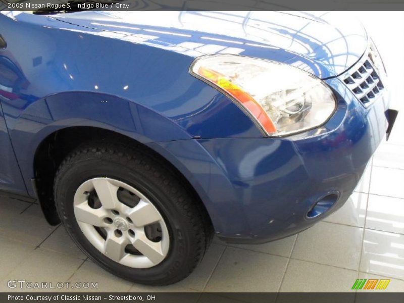 Indigo Blue / Gray 2009 Nissan Rogue S