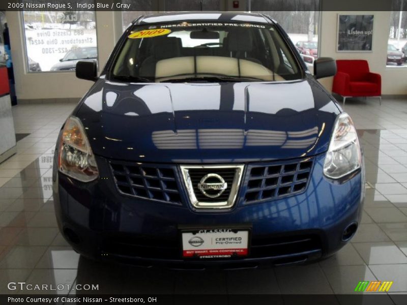 Indigo Blue / Gray 2009 Nissan Rogue S