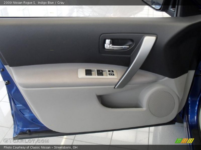 Indigo Blue / Gray 2009 Nissan Rogue S