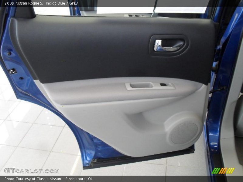 Indigo Blue / Gray 2009 Nissan Rogue S