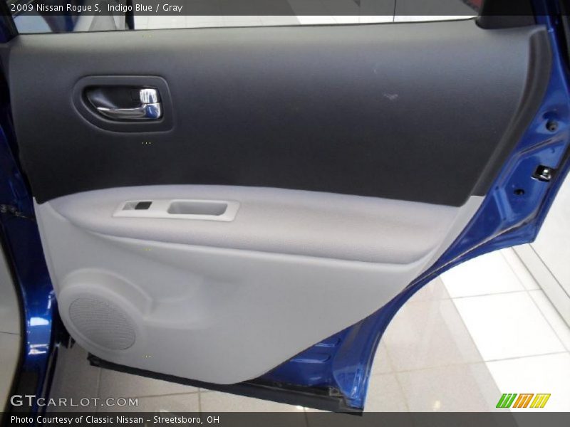 Indigo Blue / Gray 2009 Nissan Rogue S