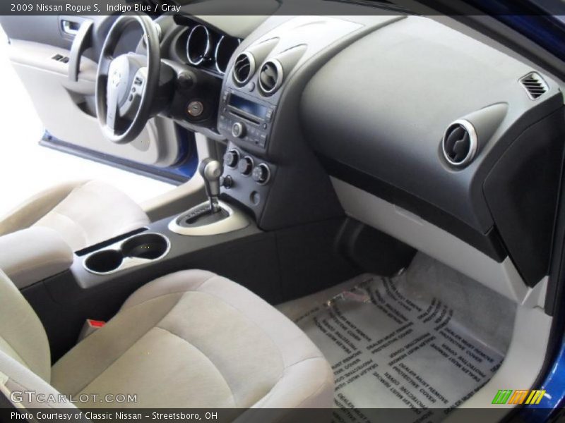 Indigo Blue / Gray 2009 Nissan Rogue S