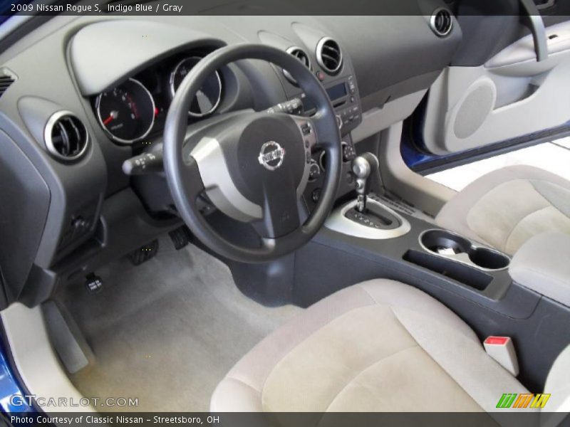 Indigo Blue / Gray 2009 Nissan Rogue S