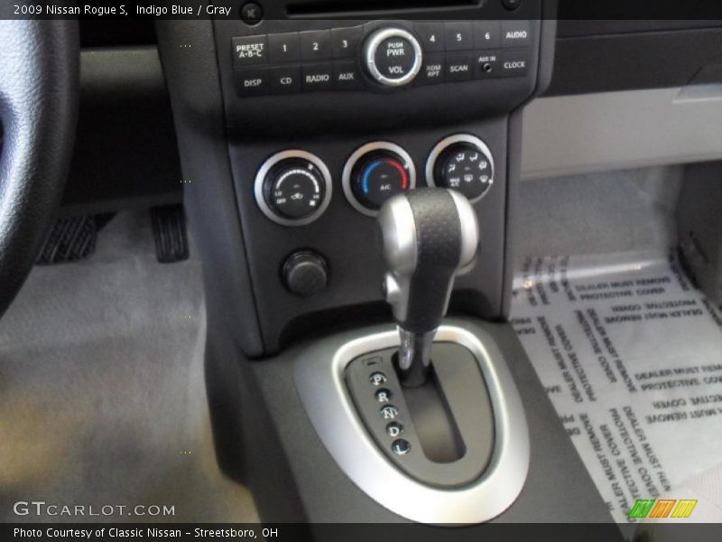 Indigo Blue / Gray 2009 Nissan Rogue S