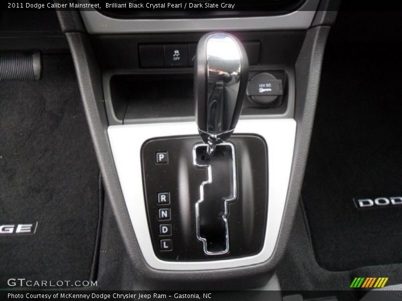 Brilliant Black Crystal Pearl / Dark Slate Gray 2011 Dodge Caliber Mainstreet