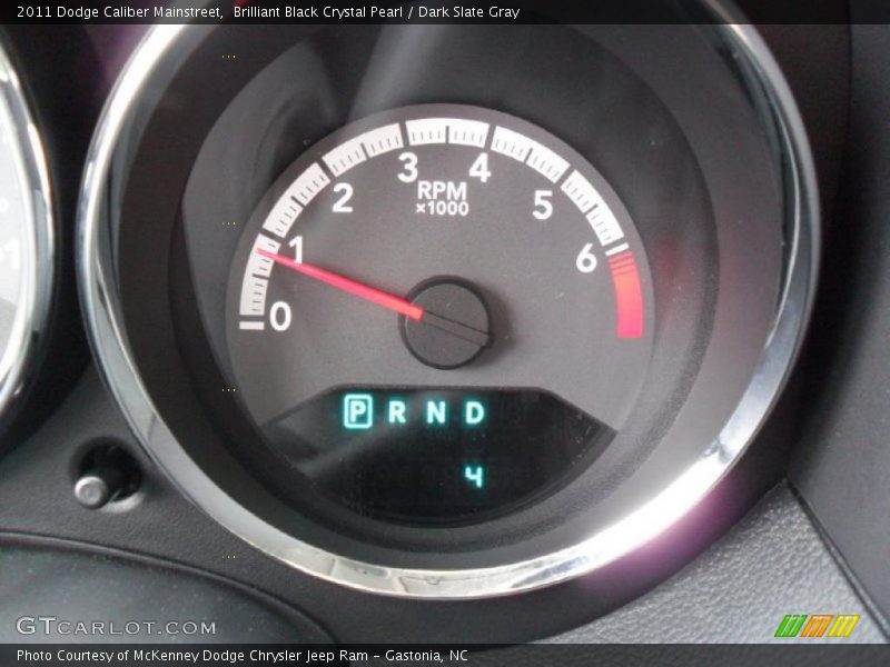 Brilliant Black Crystal Pearl / Dark Slate Gray 2011 Dodge Caliber Mainstreet