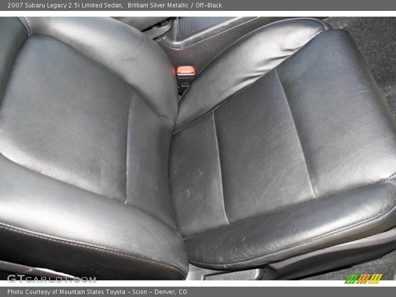 Brilliant Silver Metallic / Off-Black 2007 Subaru Legacy 2.5i Limited Sedan
