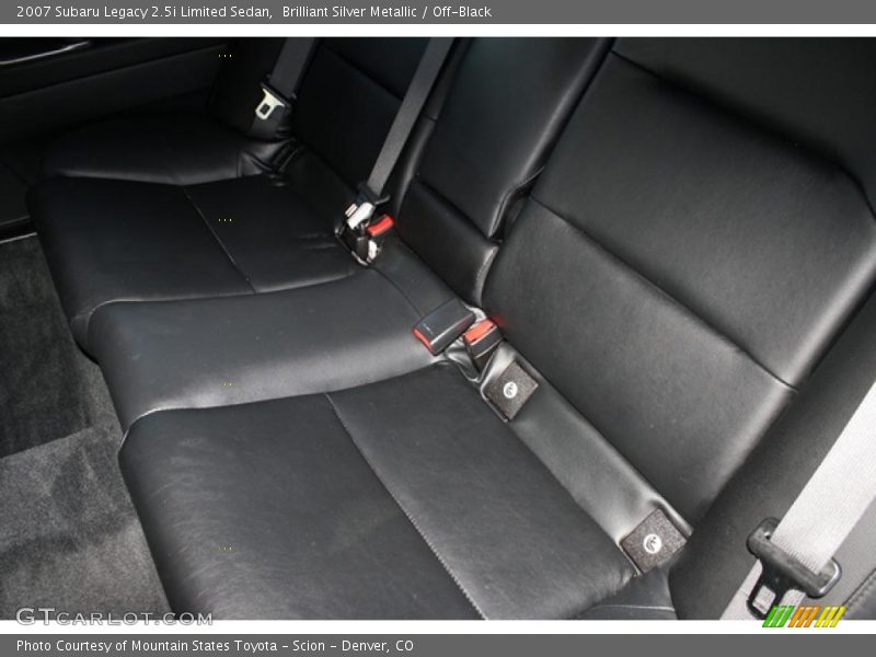 Brilliant Silver Metallic / Off-Black 2007 Subaru Legacy 2.5i Limited Sedan
