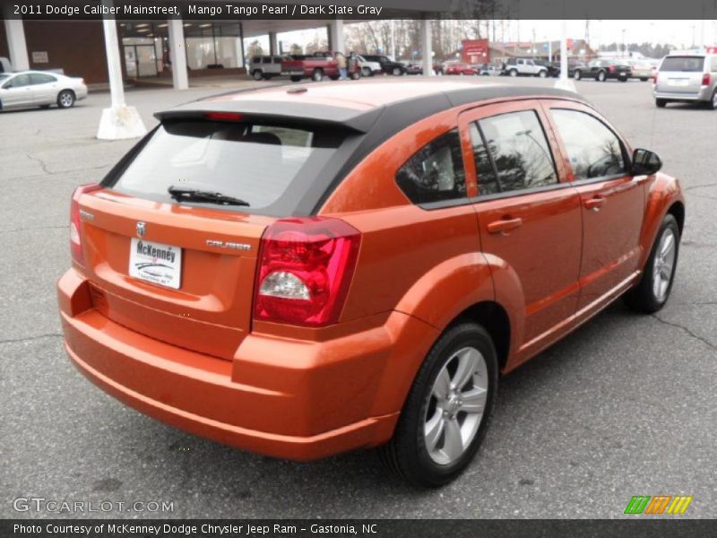 Mango Tango Pearl / Dark Slate Gray 2011 Dodge Caliber Mainstreet