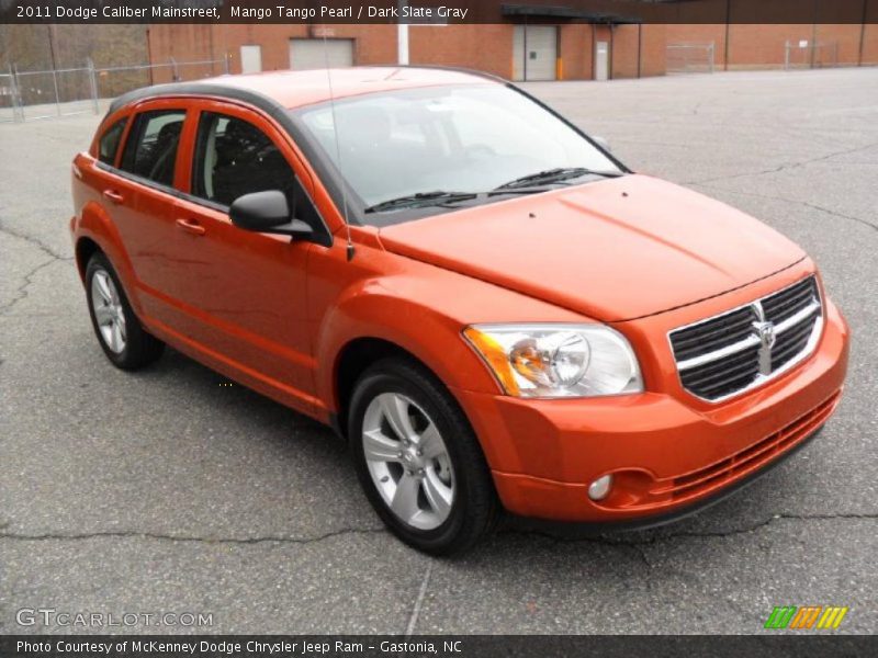 Mango Tango Pearl / Dark Slate Gray 2011 Dodge Caliber Mainstreet