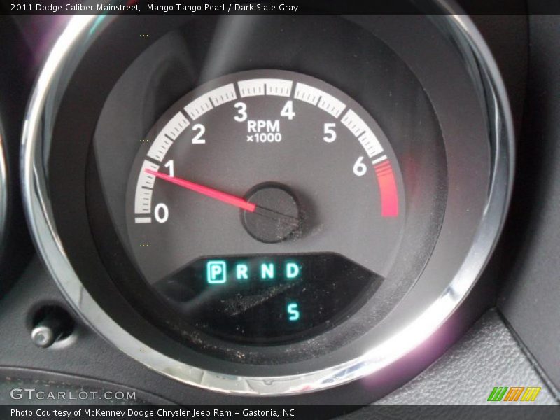 Mango Tango Pearl / Dark Slate Gray 2011 Dodge Caliber Mainstreet
