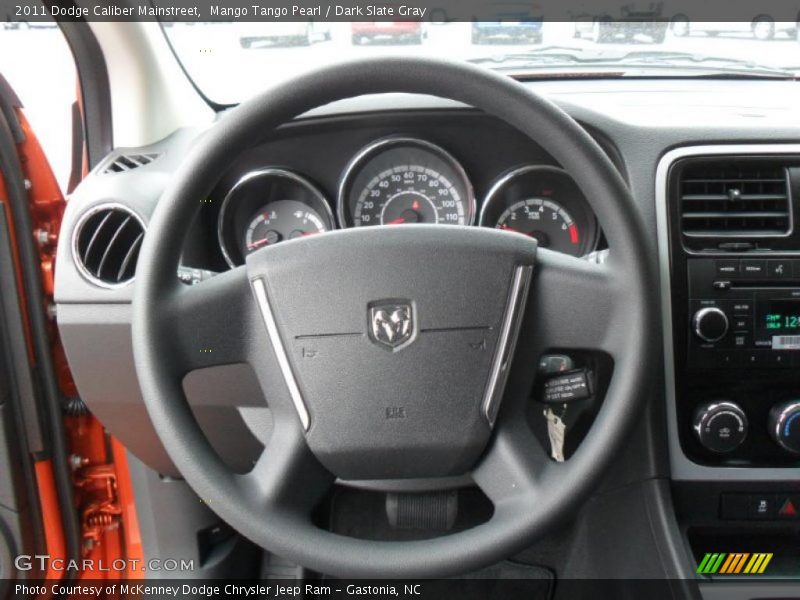 Mango Tango Pearl / Dark Slate Gray 2011 Dodge Caliber Mainstreet