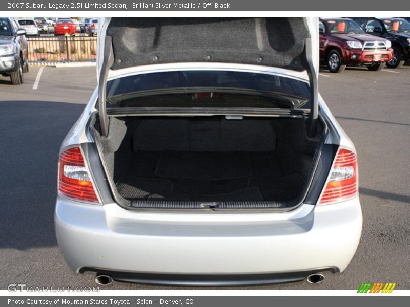 Brilliant Silver Metallic / Off-Black 2007 Subaru Legacy 2.5i Limited Sedan