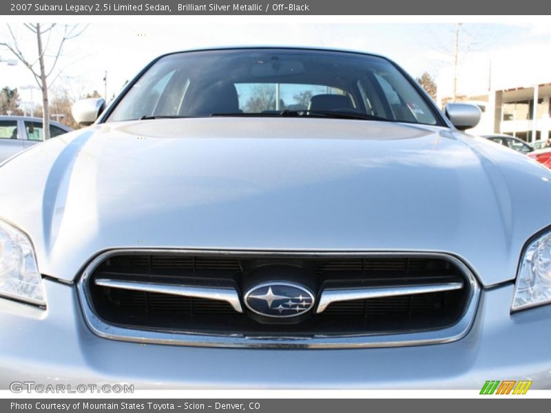 Brilliant Silver Metallic / Off-Black 2007 Subaru Legacy 2.5i Limited Sedan