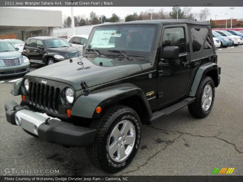 Front 3/4 View of 2011 Wrangler Sahara 4x4