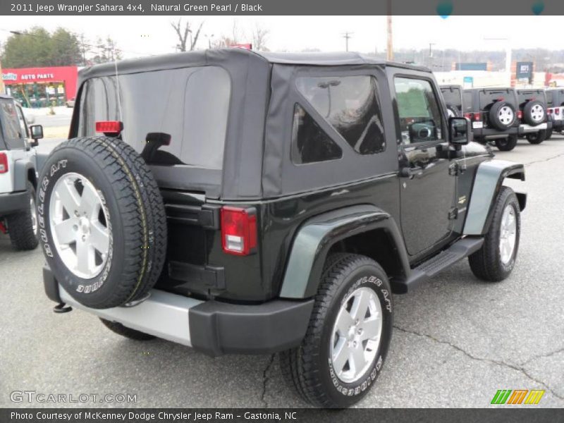  2011 Wrangler Sahara 4x4 Natural Green Pearl