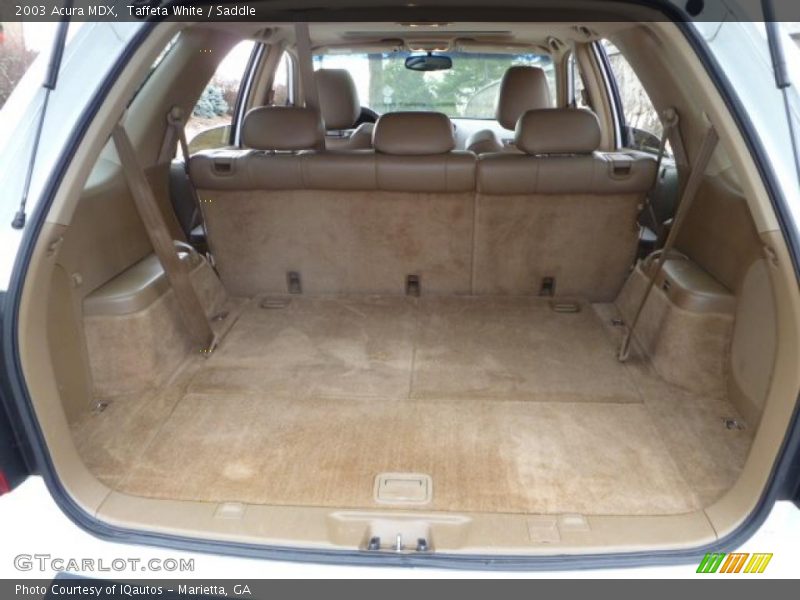  2003 MDX  Trunk